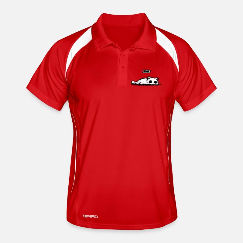 Batterie faible – Déclaration minimale sur le chat mignon Polo respirant Homme