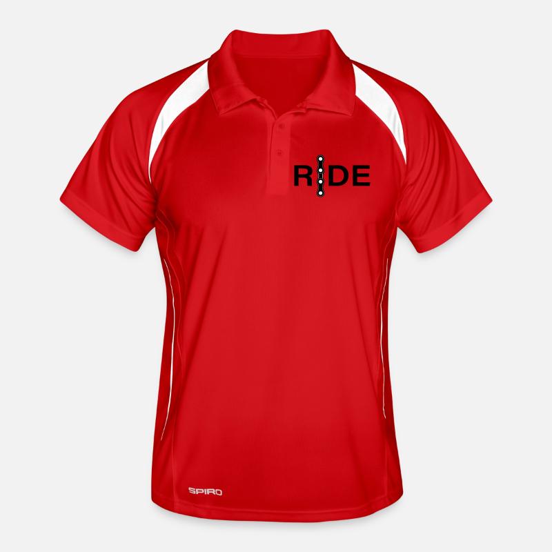 Conception minimale des chaînes Polo respirant Homme