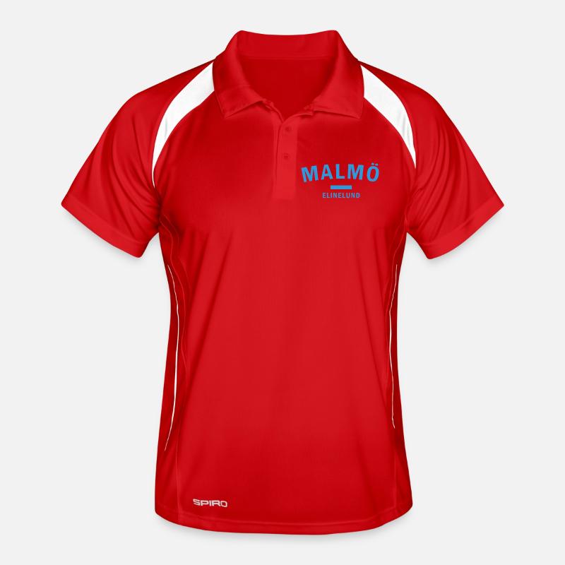 Vardagshjärta Malmö ElineLund Design Polo respirant Homme