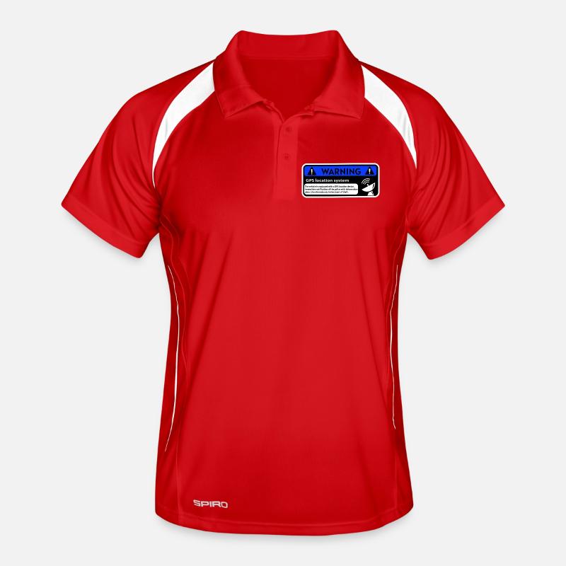 Alerte GPS Sticker Polo respirant Homme