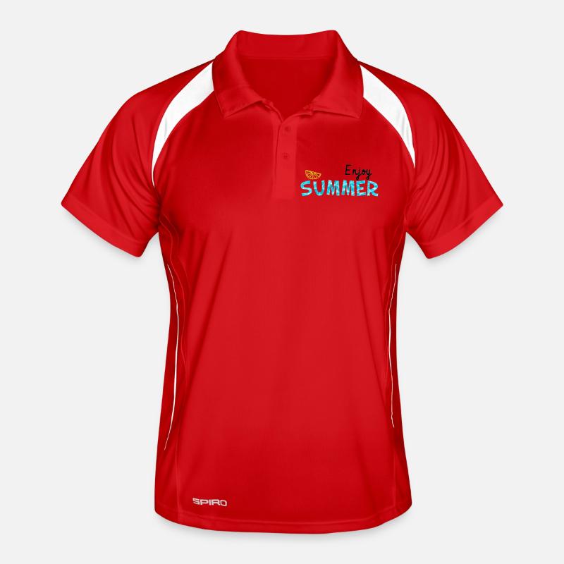 Profitez de l’été - Lime cool cadeau d’été Polo respirant Homme