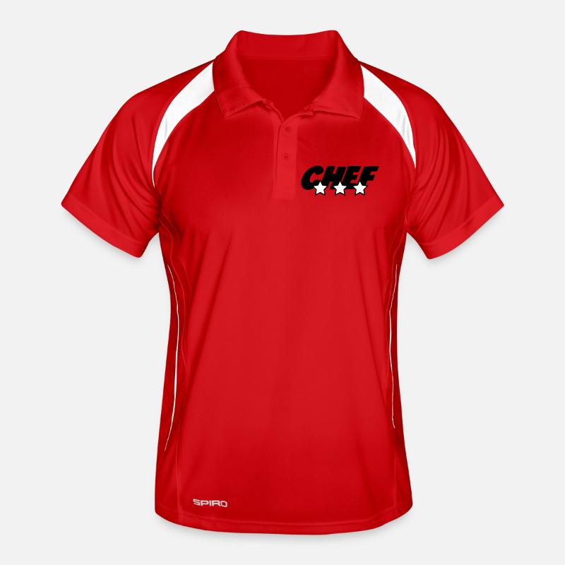 Chef - Kitchen - Cook Men's Polo breathable