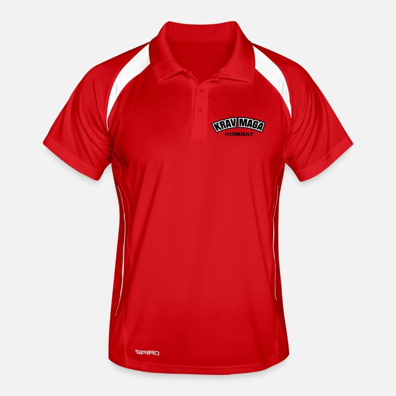 KravMaga Combat Polo respirant Homme