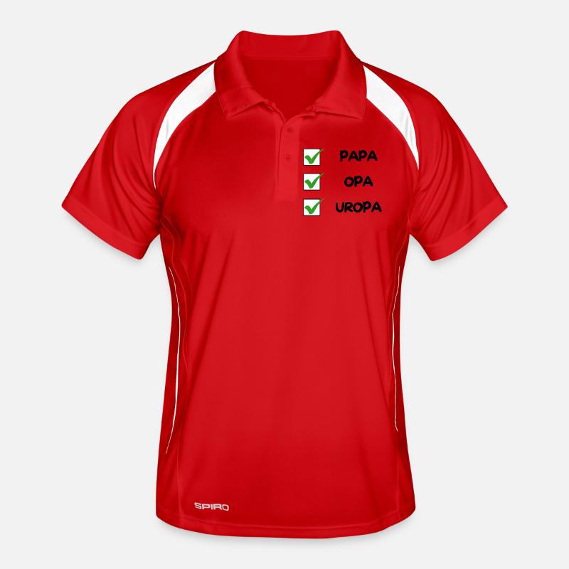 UROPA Checkliste Männer Polo atmungsaktiv