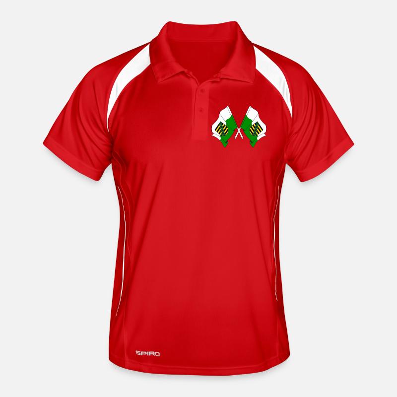 Two flags Saxony Men's Polo breathable