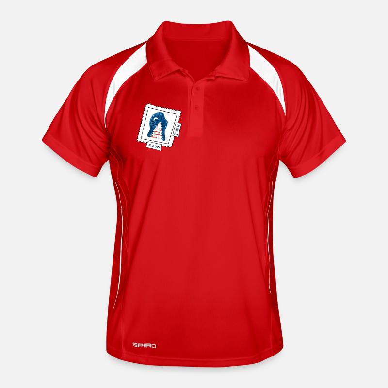 Weihnachten vs. Trex Männer Polo atmungsaktiv