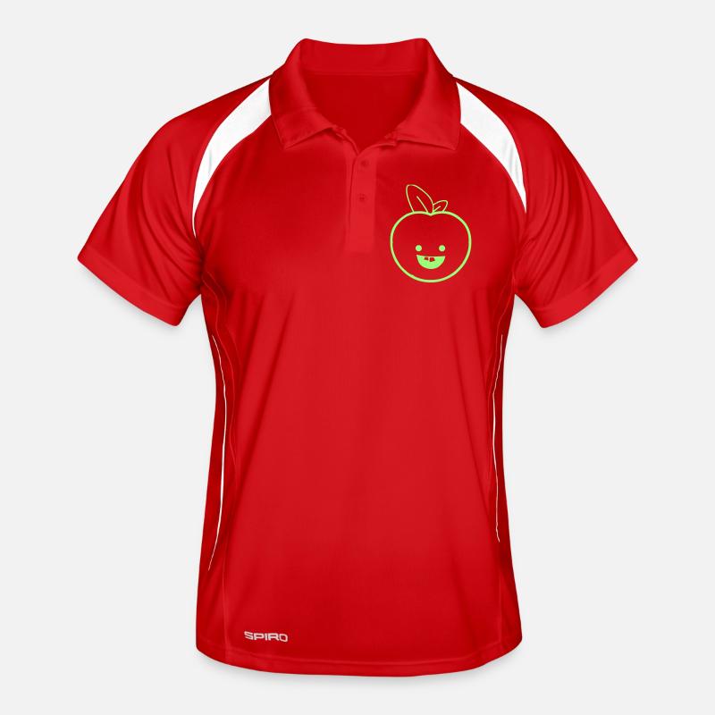Sourire Lime Apple Polo respirant Homme