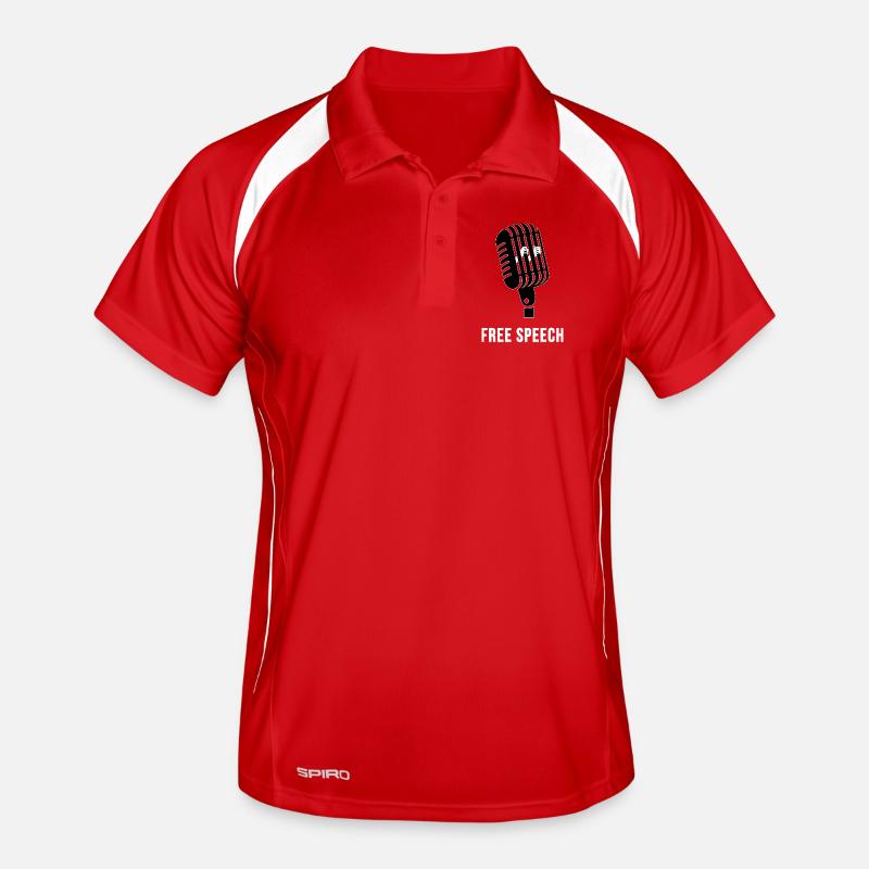 Liberté d'expression Polo respirant Homme