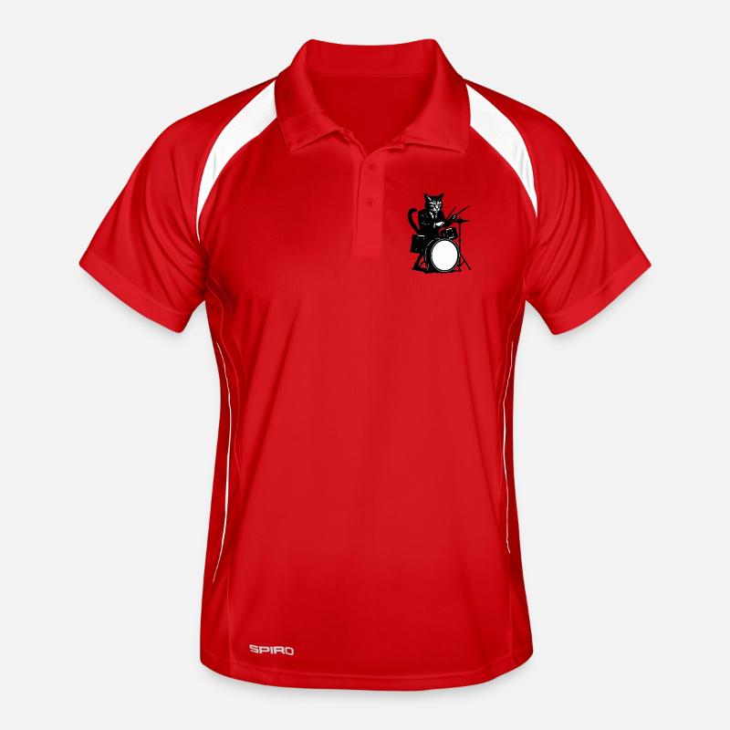 Batteur de chat en smoking Polo respirant Homme