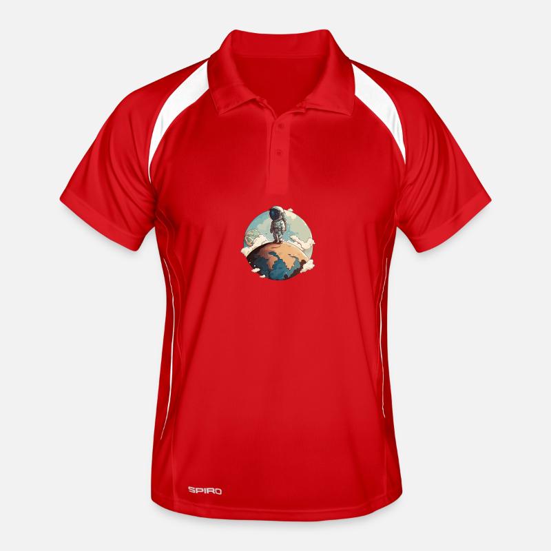 Fly me to the moon Men's Polo breathable