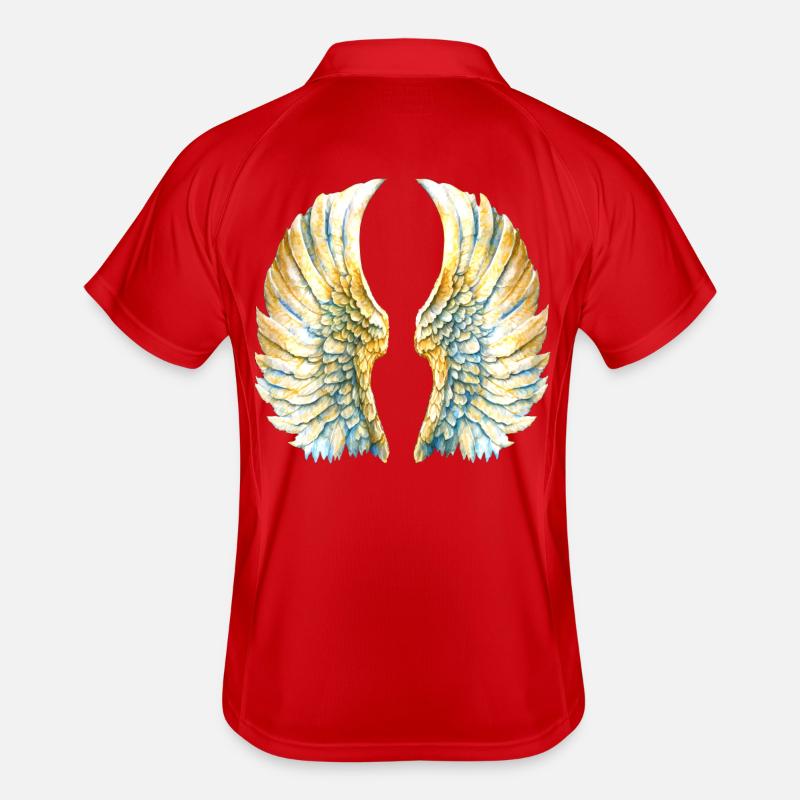 Ailes d'ange Polo respirant Homme