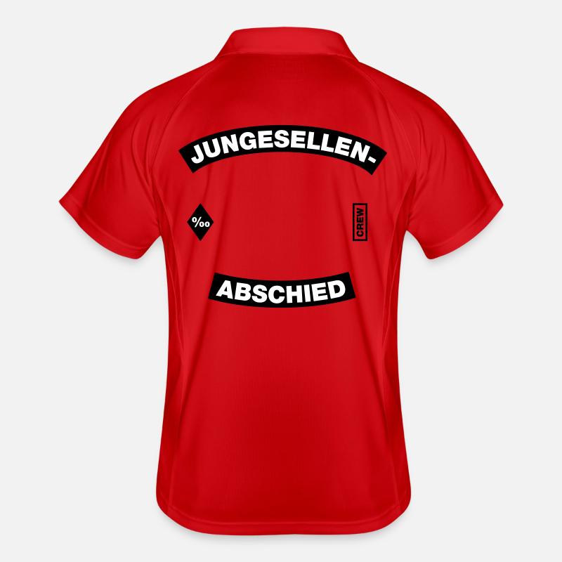 Bachelor Party Frame (Bachelor Party MC Rocker Design) Men's Polo breathable