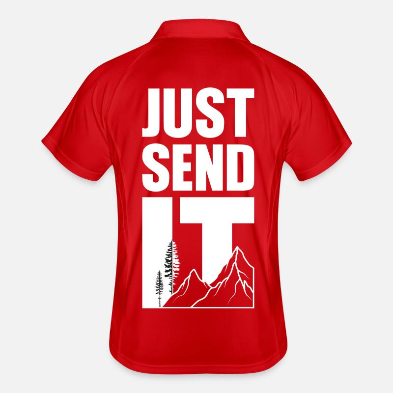 Il suffit de l’envoyer - Blanc Polo respirant Homme