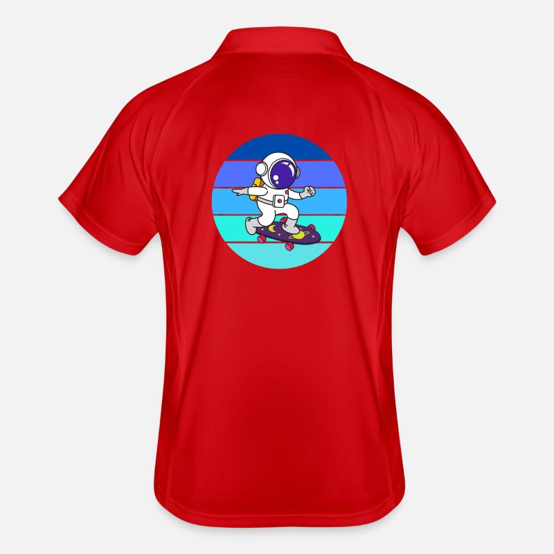 spaceman, astronaute, fusée Polo respirant Homme