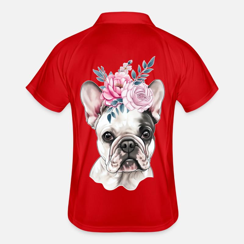 Bouledogue français Polo respirant Homme