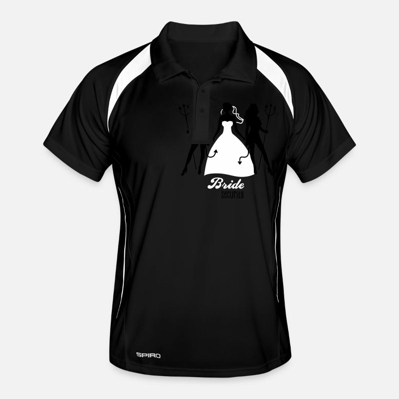 JGA - Bride security - Bride - Team - Teufel 2C Men's Polo breathable