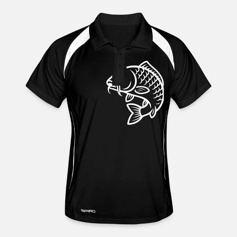 Poisson carpe Polo respirant Homme