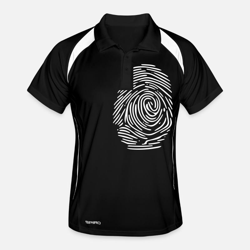 Biologie Vector Empreinte digitale Polo respirant Homme