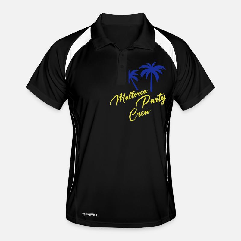 Mallorca Party Crew Polo respirant Homme
