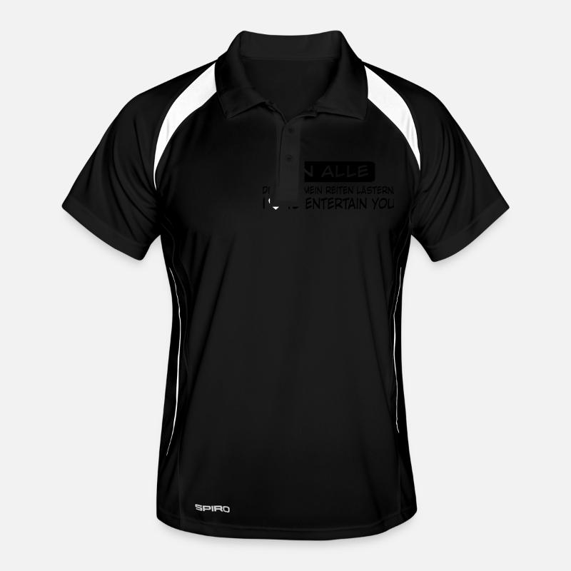 Reiten Männer Polo atmungsaktiv