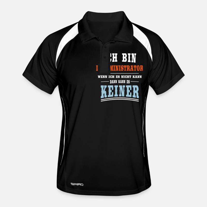 IT - Administrator Beruf Männer Polo atmungsaktiv