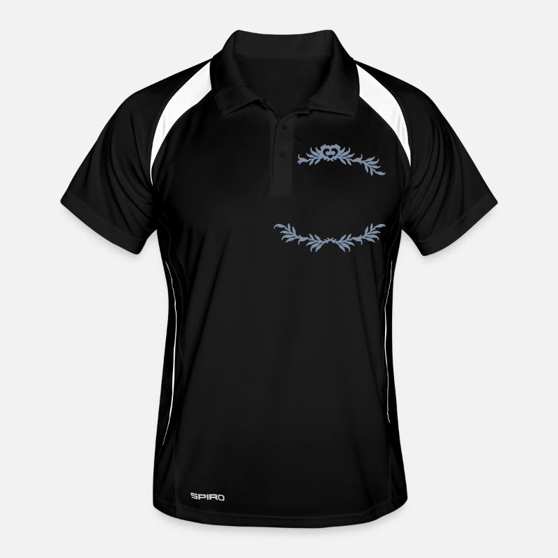 Thymian-Rahmen / thyme frame (1c) Männer Polo atmungsaktiv