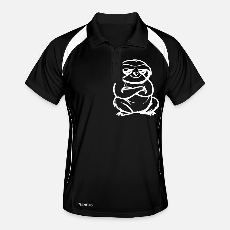 Sloth Comic Men's Polo breathable