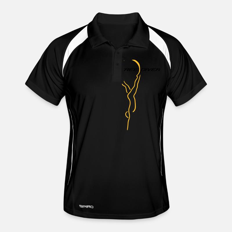 Freediver Apnoe Männer Polo atmungsaktiv