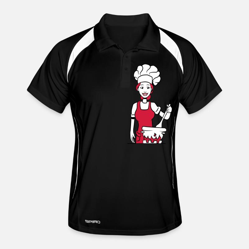 cuisinier cuisinier Polo respirant Homme