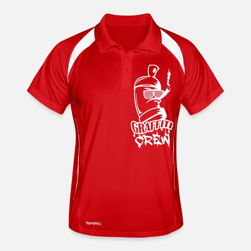 graffiti crew Männer Polo atmungsaktiv