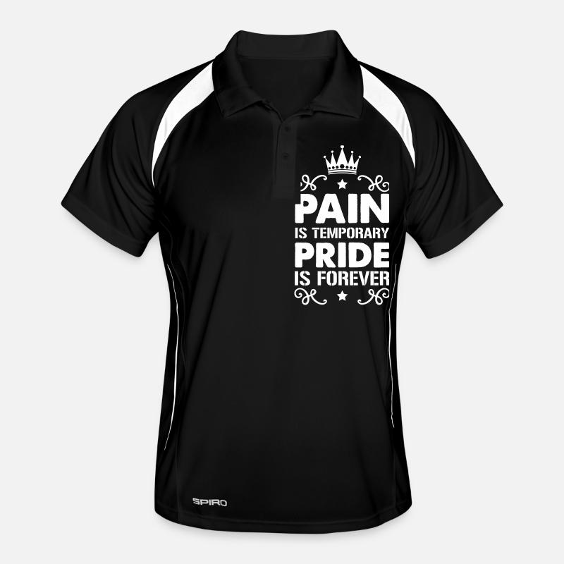 Fierté de la douleur 1 Polo respirant Homme