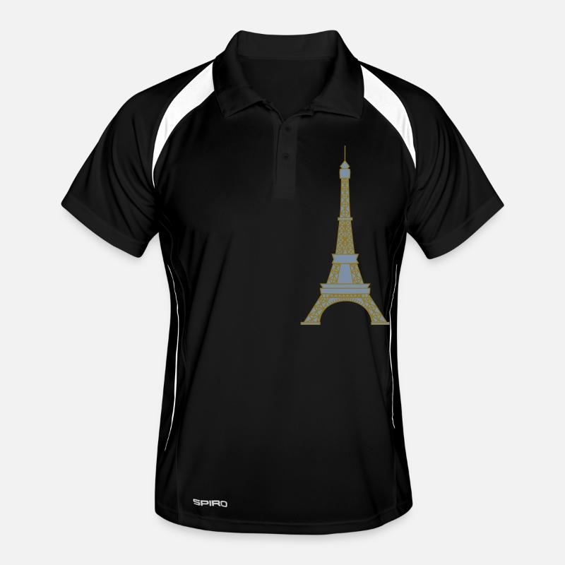 Tour Eiffel TOWER Polo respirant Homme