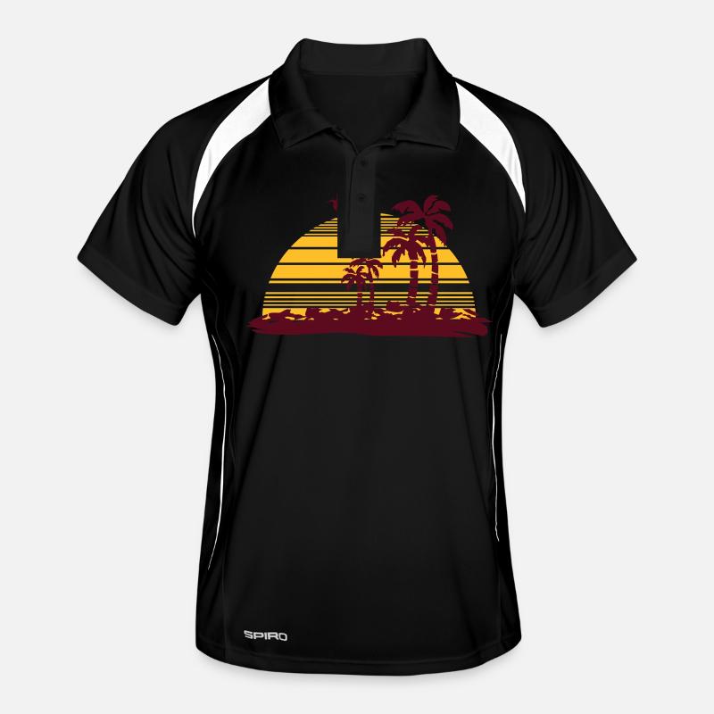 sunset Polo respirant Homme