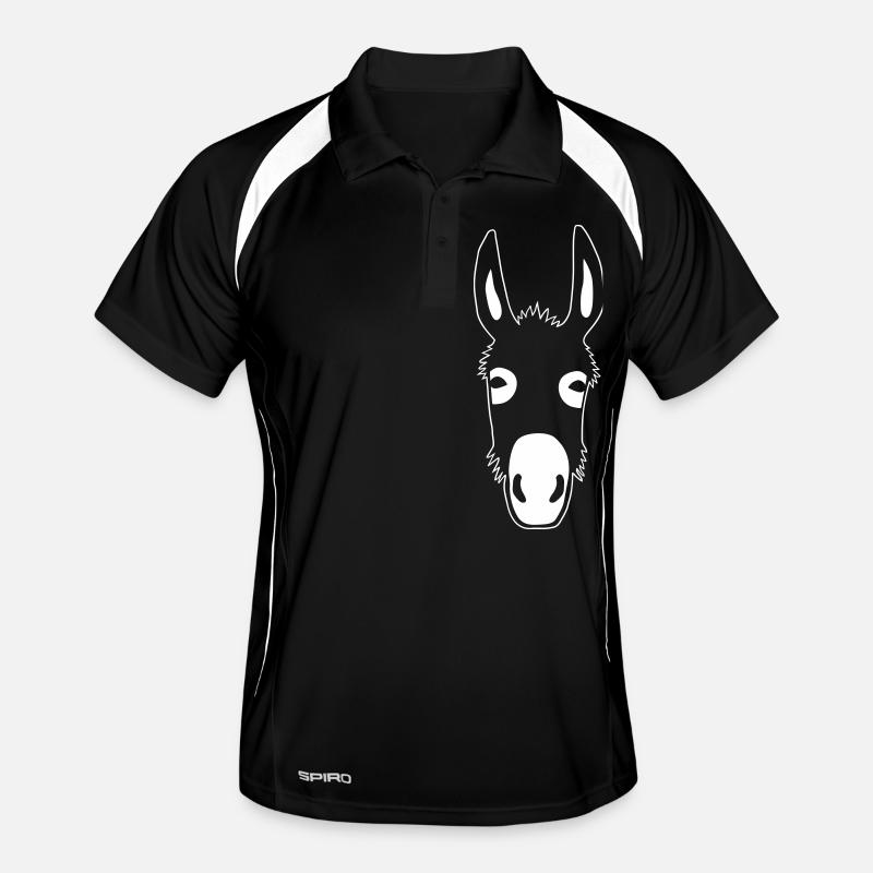 âne hémione cheval mulet mule Polo respirant Homme