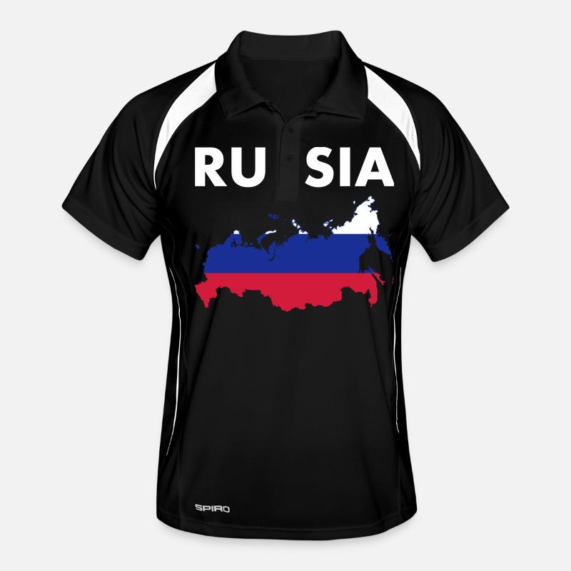 Russland Männer Polo atmungsaktiv