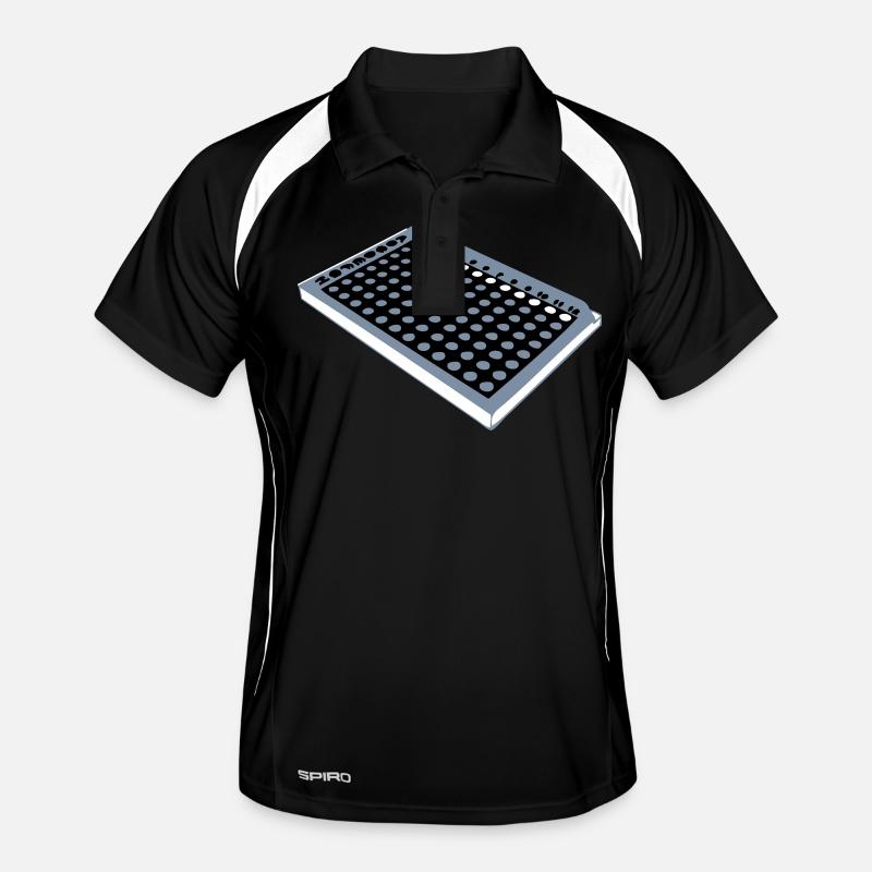 96 Bien Plate / 96 plaque perforée Polo respirant Homme