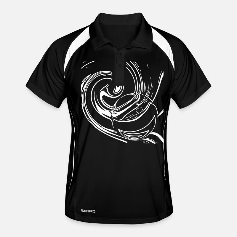 Ball vortex unique & unusual Men's Polo breathable