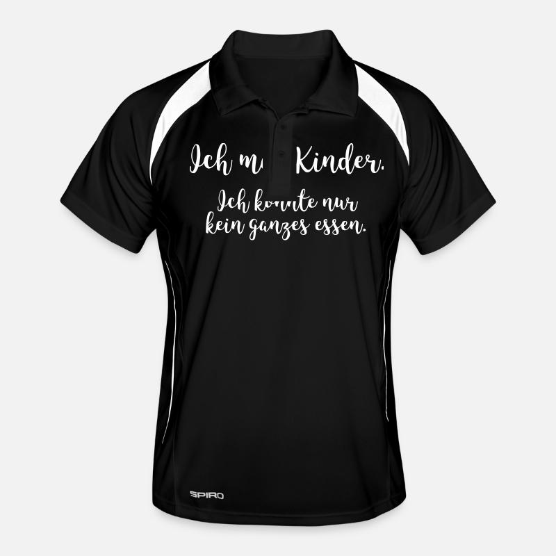 Ich mag Kinder Männer Polo atmungsaktiv