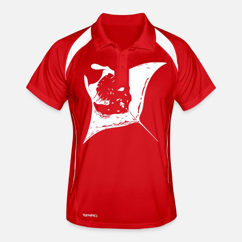 Manta Ray - devil rays Men's Polo breathable