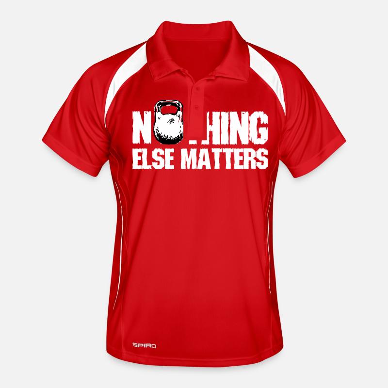 Nothing Else Matters Männer Polo atmungsaktiv