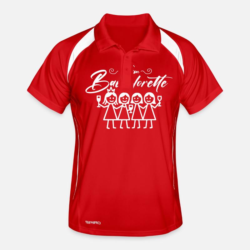 Bachelorette Team Girls Men's Polo breathable