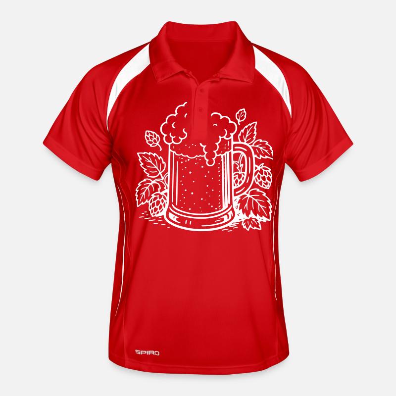 Bier Men's Polo breathable