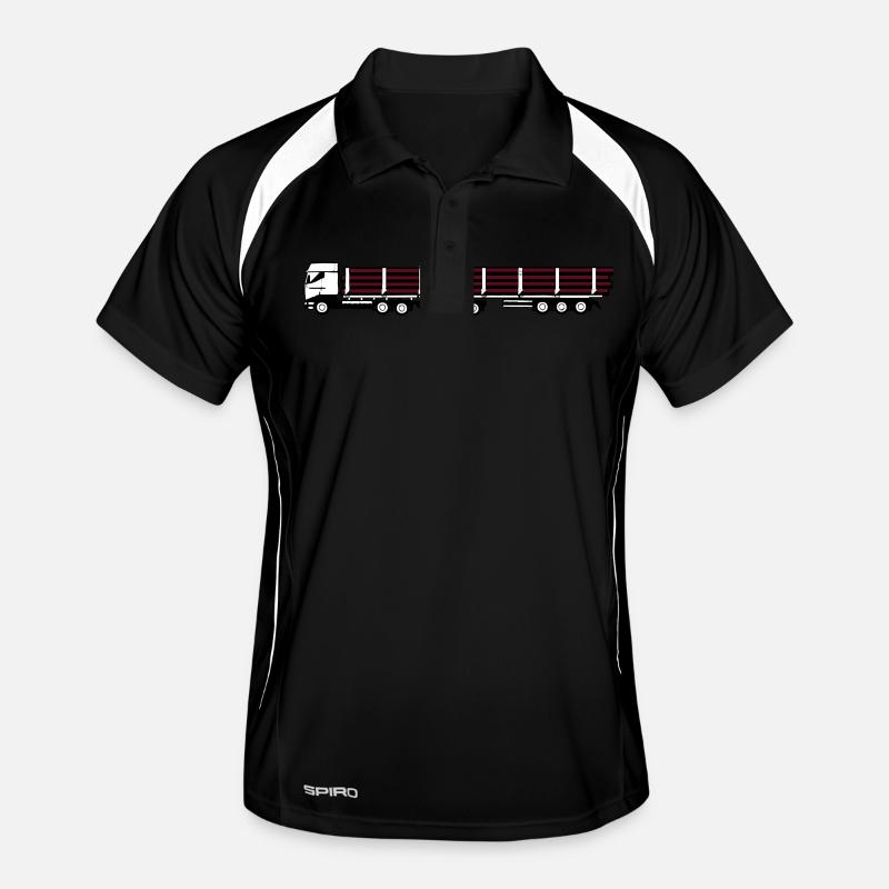 Camion camion camion Polo respirant Homme