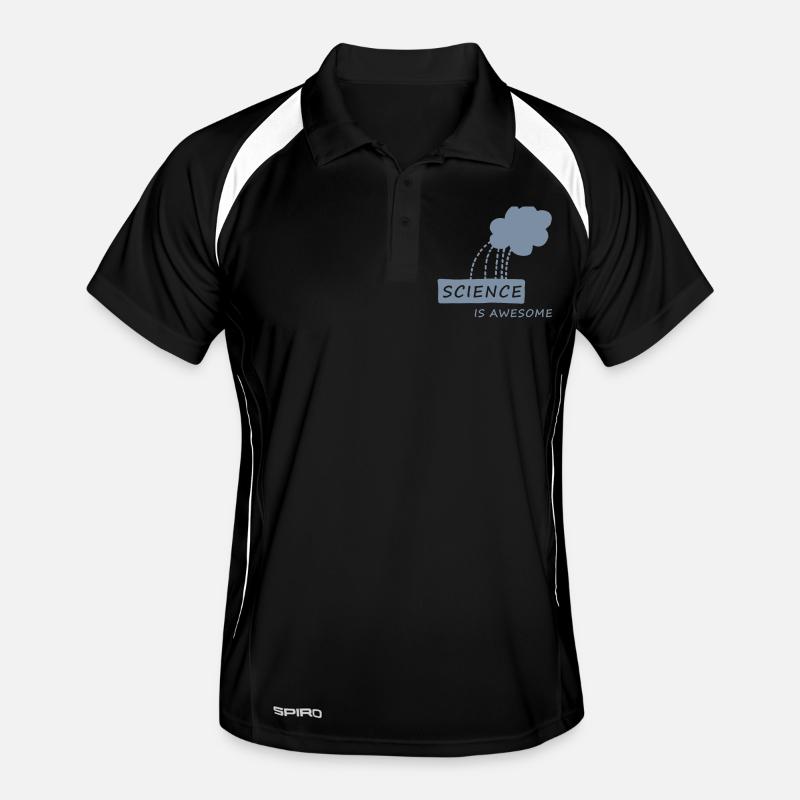 science is awesome, nerd, geek,student,university, Men's Polo breathable