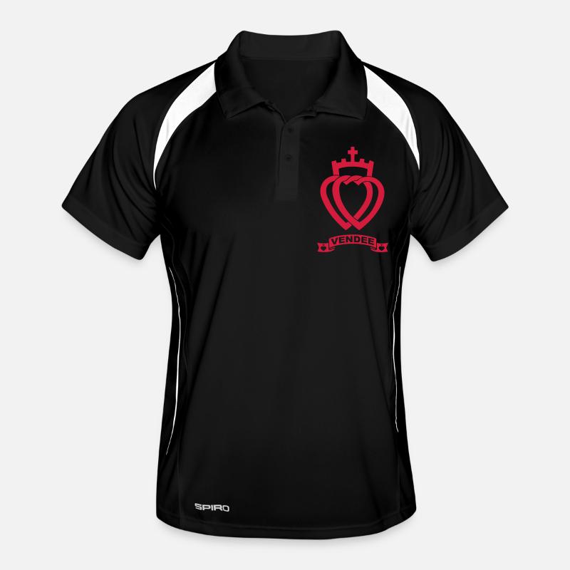 coeurs vendéen Polo respirant Homme