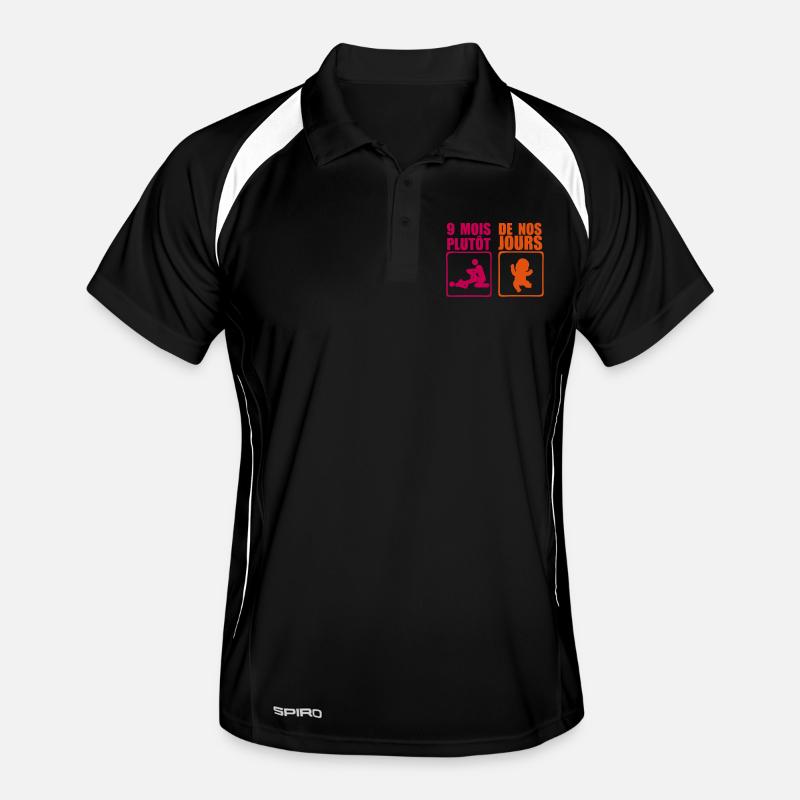 9 mois plutot Polo respirant Homme