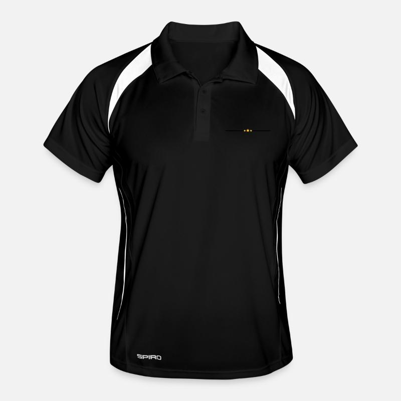 Sterne Linie Männer Polo atmungsaktiv