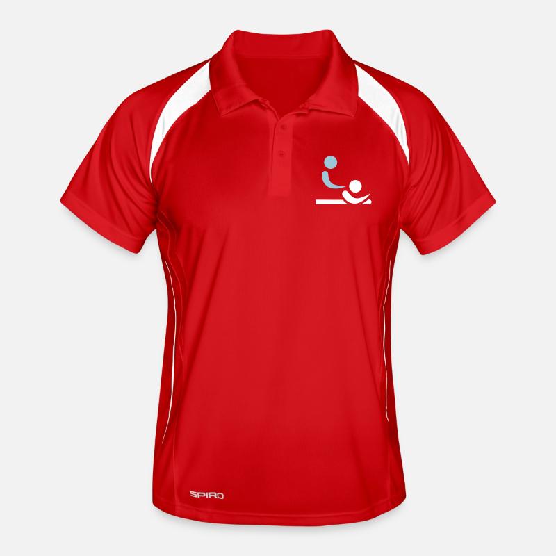 Physiothérapeute Polo respirant Homme