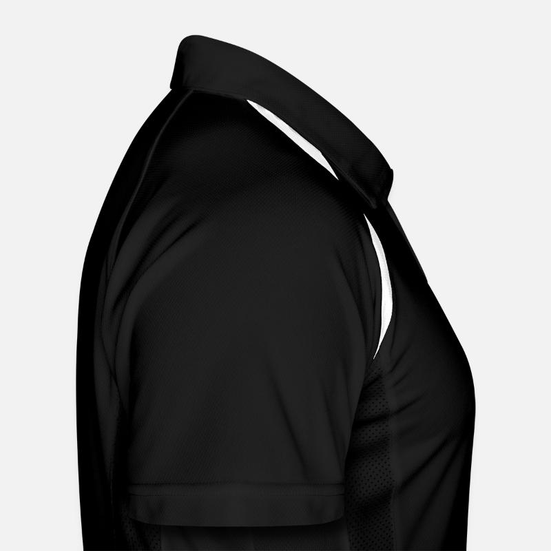 Dessin graphique avec des points Polo respirant Homme