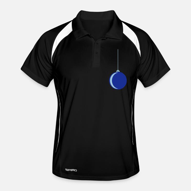Weihnachtskugel 1 Männer Polo atmungsaktiv